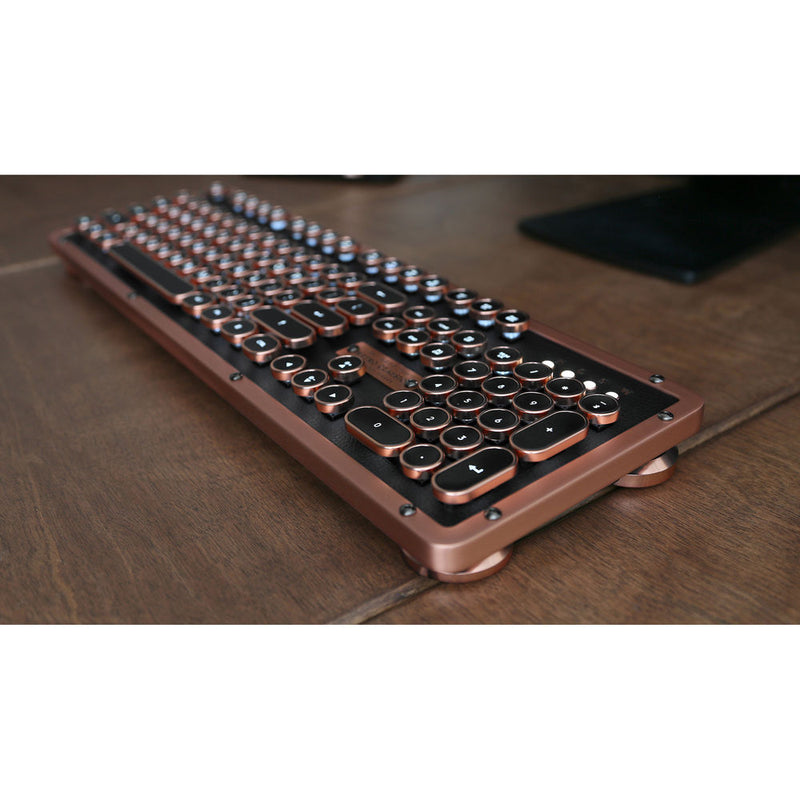 AZIO Retro Classic BT Wireless Backlit Mechanical Keyboard (Artisan)