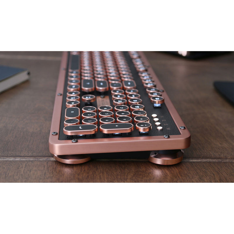 AZIO Retro Classic BT Wireless Backlit Mechanical Keyboard (Artisan)