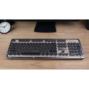 AZIO Retro Classic BT Wireless Backlit Mechanical Keyboard (Elwood)