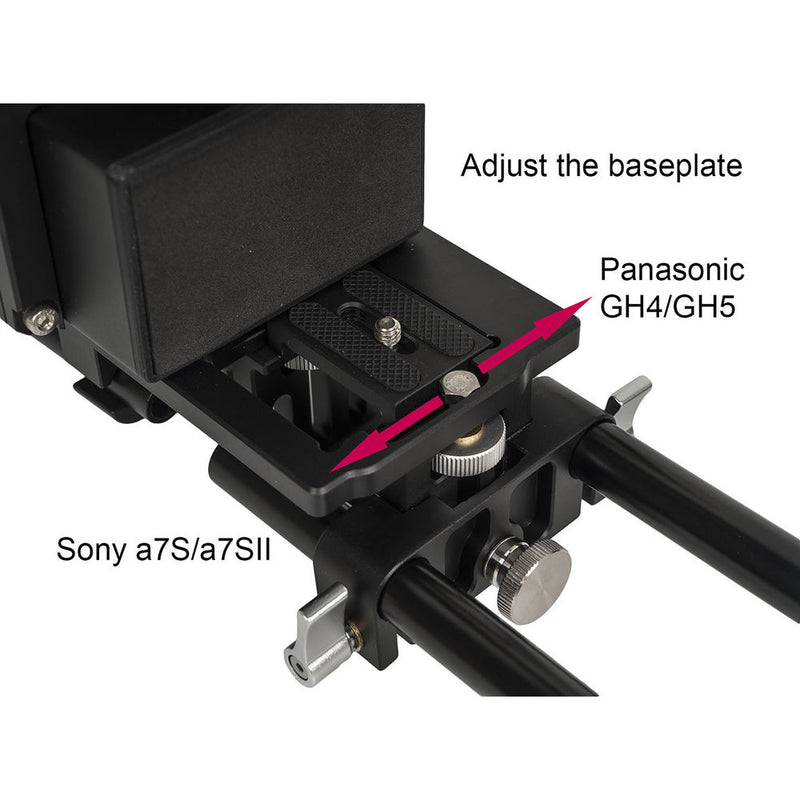 Came-Tv Terapin Rig For Sony A7R2, A7S2 And A72