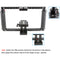 CAMVATE Adjustable Cage with Quick Release Baseplate (Battery Grip)