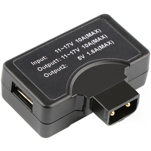 CAMVATE D-Tap to 5V USB Adapter with D-Tap Output