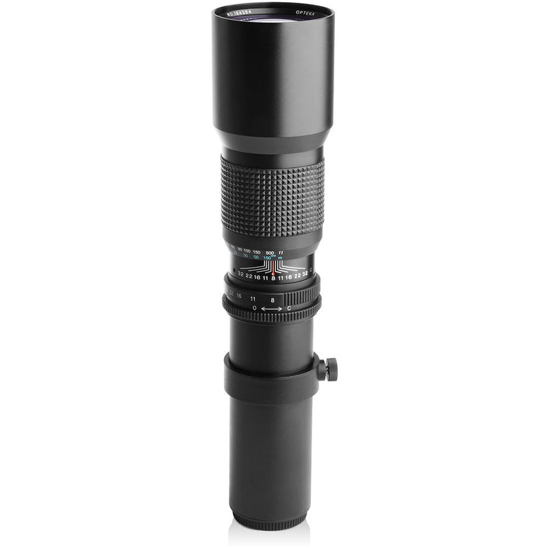 Opteka 500mm f/8 Preset Telephoto Lens for T Mount