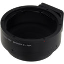 FotodioX Pro Mount Adapter for Bronica S Lens to Nikon F-Mount Camera