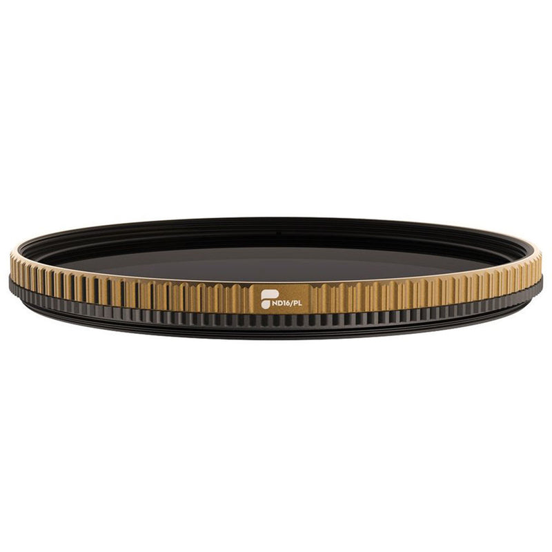 PolarPro 82mm ND16 QuartzLine Solid Neutral Density 1.2 and Circular Polarizer Filter (4-Stop)