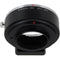 FotodioX Pro Mount Adapter for Canon EOS Lens to Micro Four Thirds Camera