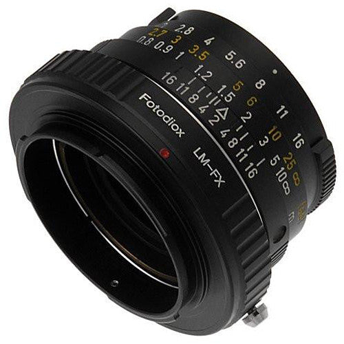 FotodioX Mount Adapter for Leica M-Mount Lens to Fuijifilm X-Mount Camera