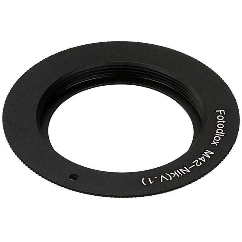 FotodioX Lens Mount Adapter for M42 Type 2 Screw Mount SLR Lens to Nikon F Mount SLR Camera Body