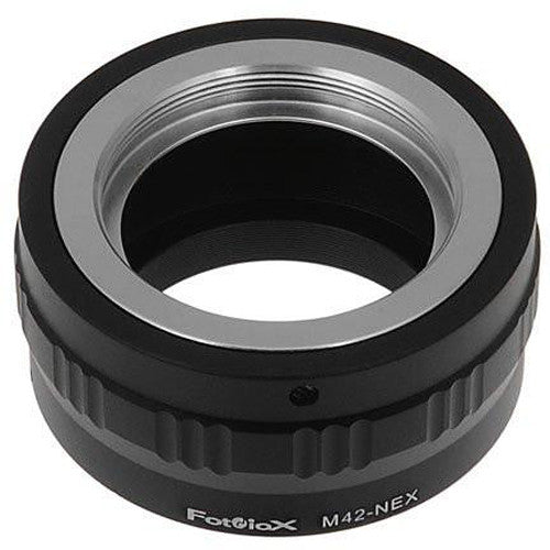 FotodioX Lens Mount Adapter for M42 Type 2 42mm X1 Screw Mount to Sony Alpha E-Mount (Mirrorless)