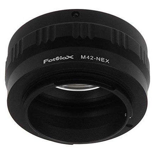 FotodioX Lens Mount Adapter for M42 Type 2 42mm X1 Screw Mount to Sony Alpha E-Mount (Mirrorless)