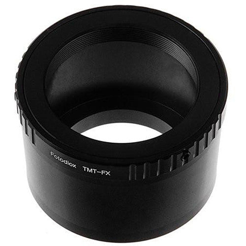 FotodioX Lens Mount Adapter for T-Mount T/T-2 Screw Mount SLR Lens to Fujifilm Fuji X-Series Mirrorless Camera Body