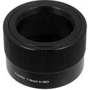 FotodioX Lens Mount Adapter for T-Mount T/T-2 Screw Mount SLR Lens to Sony Alpha E-Mount Mirrorless Camera Body