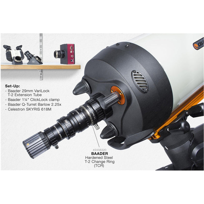 Alpine Astronomical Baader 2.25x/1.3x Classic Q-Barlow (1.25")