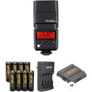 Godox TT350O Mini Thinklite Flash with Accessories Kit for Olympus/Panasonic Cameras