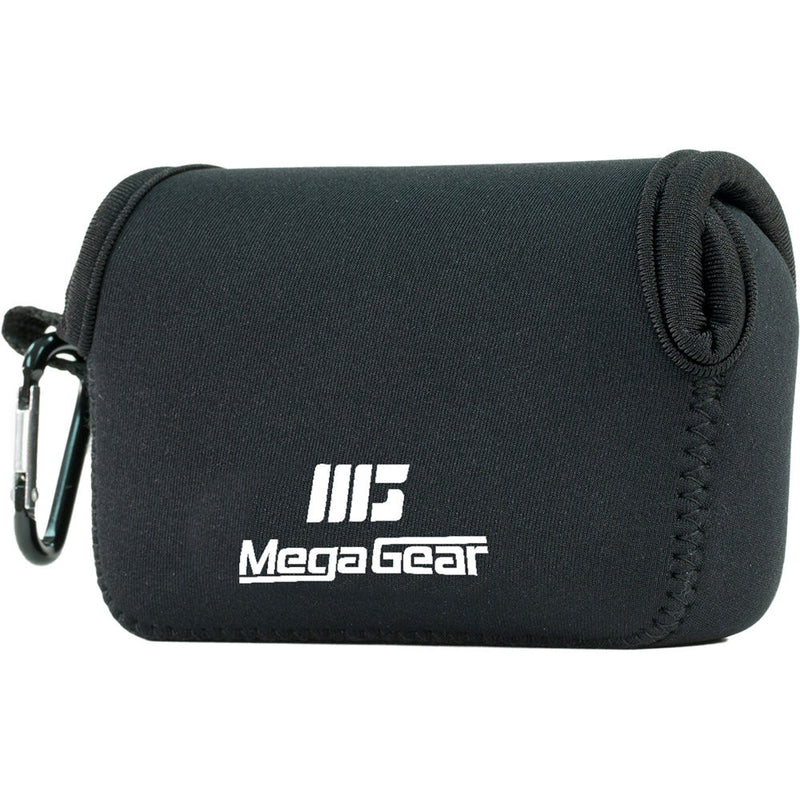 MegaGear Ultra-Light Neoprene Camera Case for Panasonic Lumix ZS200, TZ200, Leica C-Lux (Black)