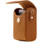 MegaGear Leather Camera Case with Strap for Panasonic Lumix ZS200, TZ200, Leica C-Lux (Light Brown)