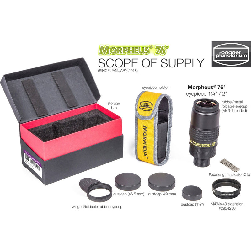 ALPINE ASTRONOMICAL Baader Morpheus 76 14mm Eyepiece (1.25"/2")