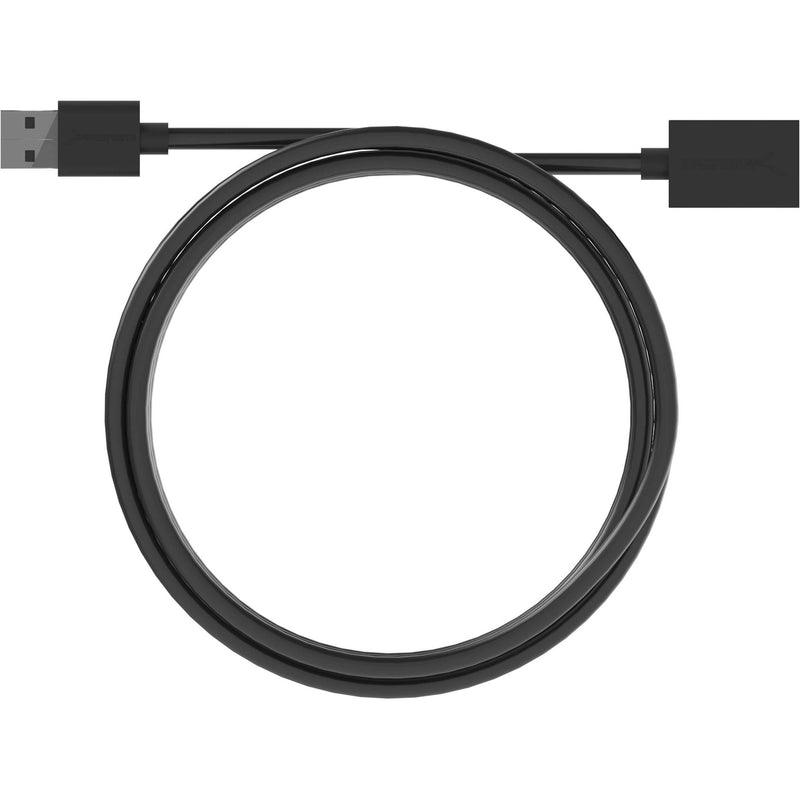 Sabrent USB 2.0 Type-A Male to Type-A Female Extension Cable (6', Black)