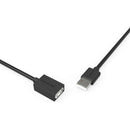 Sabrent USB 2.0 Type-A Male to Type-A Female Extension Cable (6', Black)