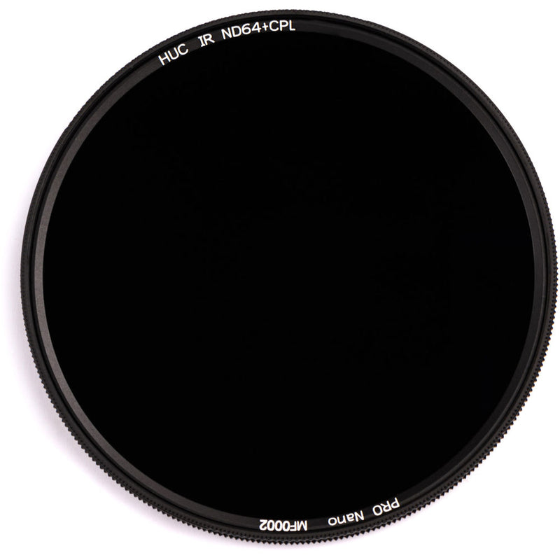 NiSi 72mm Solid Neutral Density 1.8 and Circular Polarizer Filter (6-Stop)