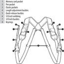 USA GEAR TrueSHOT Camera Harness Strap (Southwest)