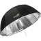 Impact Small Improved Deep Silver Umbrella (33")