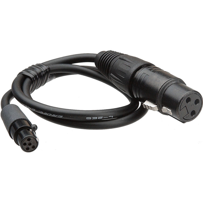 Remote Audio XLR Female to TA5F 18" Line Level, BDS Compatible Lectrosonics Cable - For Use with Balanced XLR Outputs