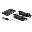 SmallRig Mounting Plate with Dual 15mm Rod Clamps