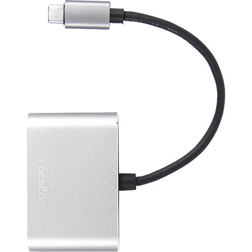 Rocstor USB Type-C to HDMI and VGA Dual Port Adapter