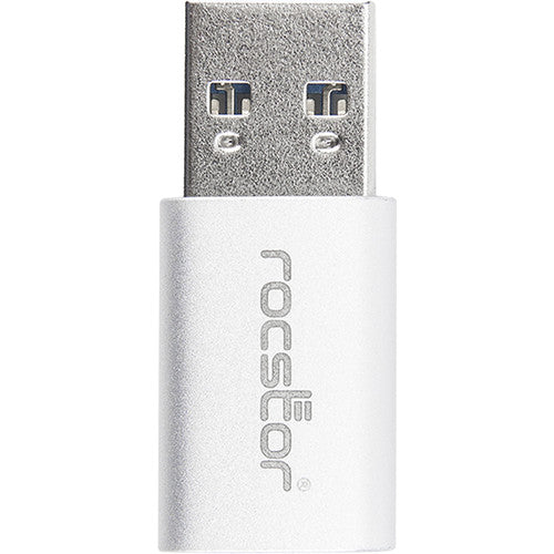 Rocstor USB 3.1 Gen 1 Type-C Female to Type-A Male Adapter