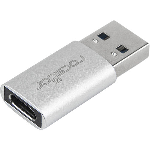 Rocstor USB 3.1 Gen 1 Type-C Female to Type-A Male Adapter