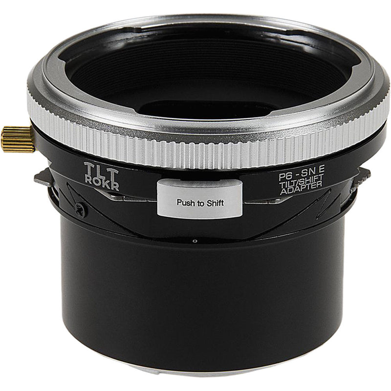 FotodioX Pro TLT ROKR Tilt-Shift Adapter for Canon EF or EF-S Lens to Sony E Camera