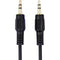 Rocstor Slim 3.5mm Male to 3.5mm Male Stereo Audio Cable (6', Black)