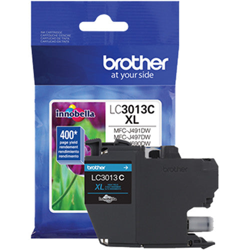 Brother LC3013 High-Yield Ink Cartridge (Cyan)