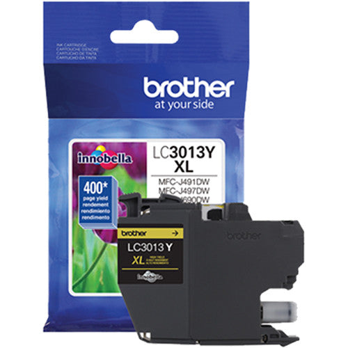 Brother LC3013 High-Yield Ink Cartridge (Yellow)