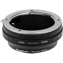 FotodioX Mount Adapter with Aperture Control Dial for Sony A-Mount Lens to Micro Four Thirds Camera