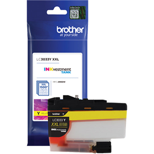 Brother LC3033 Super High-Yield INKvestment Tank Cartridge (Yellow)