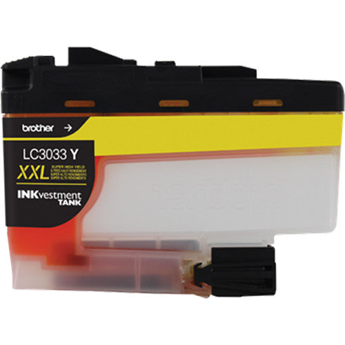 Brother LC3033 Super High-Yield INKvestment Tank Cartridge (Yellow)