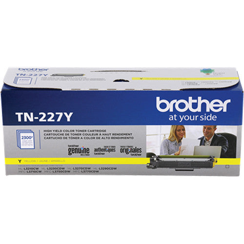 Brother TN227Y High-Yield Toner Cartridge (Yellow)