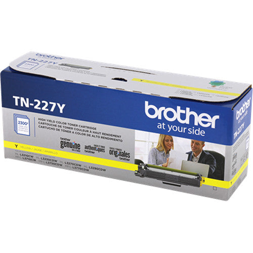 Brother TN227Y High-Yield Toner Cartridge (Yellow)