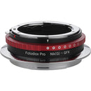 FotodioX Nikon F Lens to FUJIFILM G-Mount Camera Pro Lens Mount Adapter