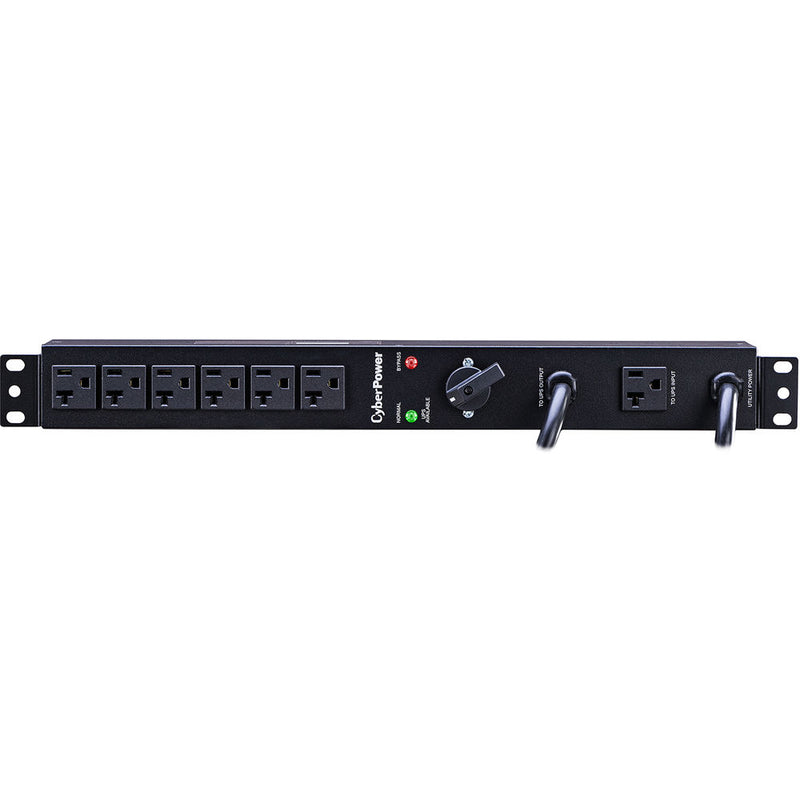 CyberPower Maintenance Bypass PDU /20 / 16A 100-120VAC / 2 NEMA L5-20P / 6 NEMA 5-20R