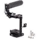 Wooden Camera Unified DSLR Cage with Rubber-Grip Handle (Small)