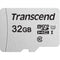 Transcend 32GB 300S UHS-I microSDHC Memory Card with SD Adapter