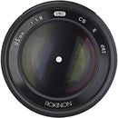 Rokinon 85mm f/1.8 Lens for Micro Four Thirds