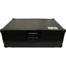 ProX Flight Case for Pioneer DDJ-SR2 Controller with Laptop Shelf and LED Kit (Black-on-Black)