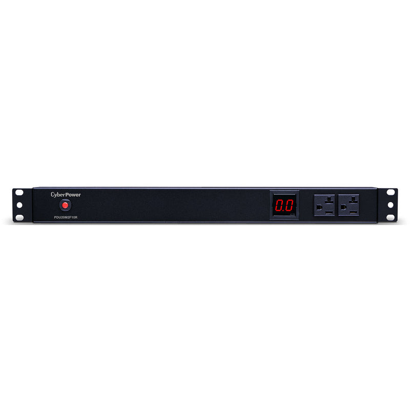 CyberPower PDU20M2F10R 12-Outlet Metered PDU