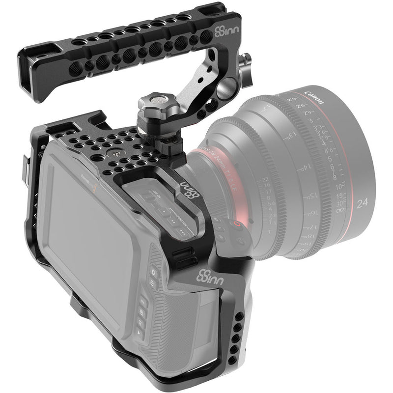 8Sinn Cage with Top Handle Scorpio for Blackmagic Design Pocket Cinema Camera 4K