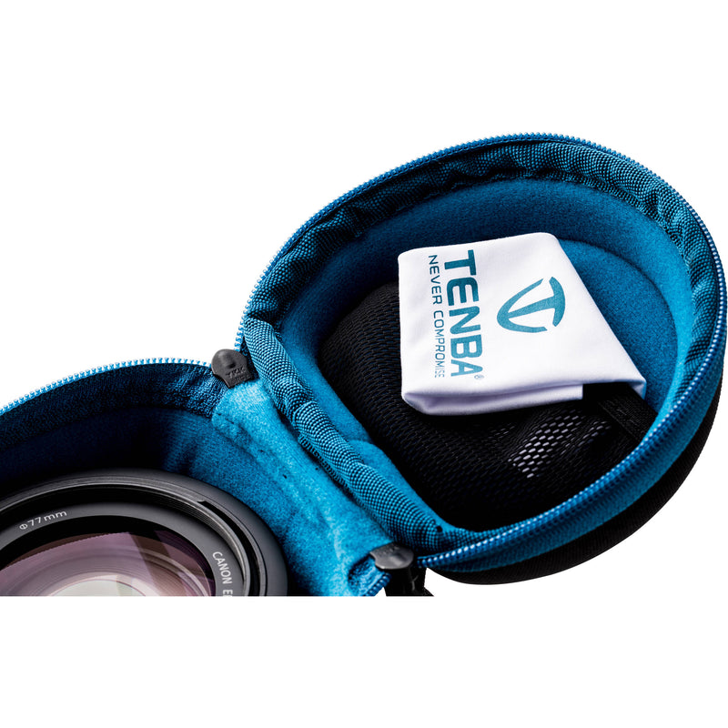 Tenba Soft Neoprene Lens Capsule&nbsp;with Extra Padding (Black, 3.5 x 3.5")