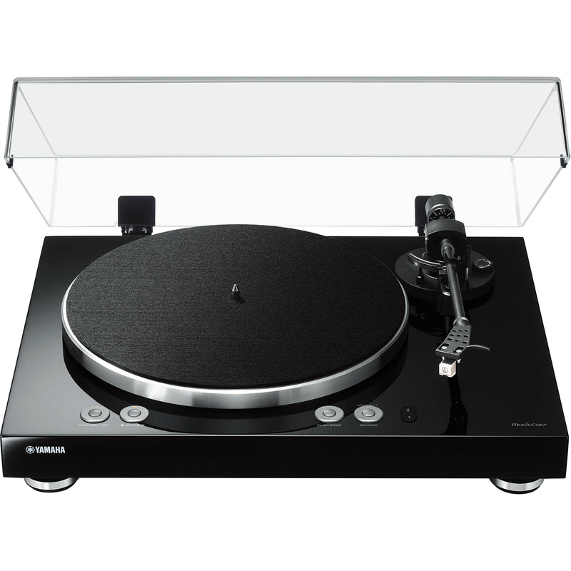 Yamaha MusicCast VINYL 500 Wireless Two-Speed Stereo Turntable (White)